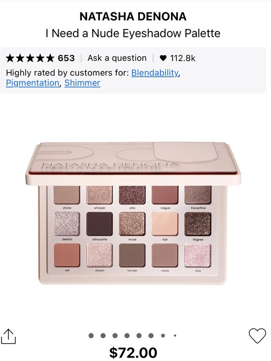 Natasha Denona Other - Natasha Denona I need a nude palette